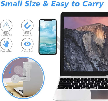 Magnetic Laptop Phone Holder